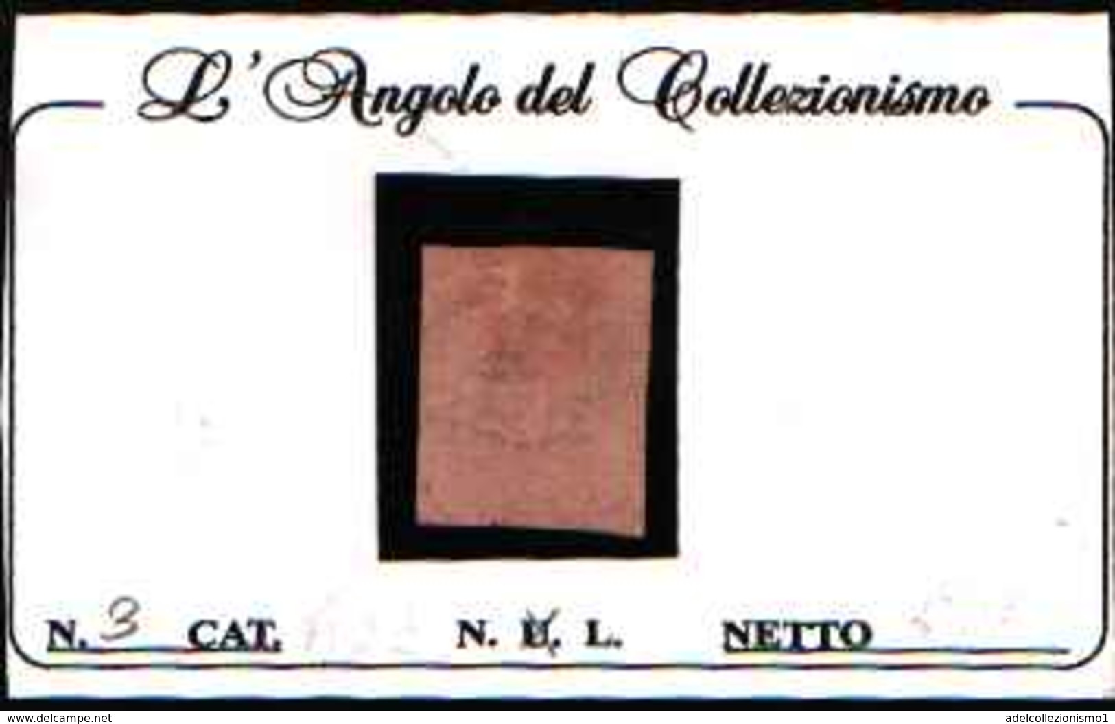 90793) PARMA- 15C.Giglio Borbonico, Stampa Nera Su Carta Colorata - 1 Giugno 1852- - Parme