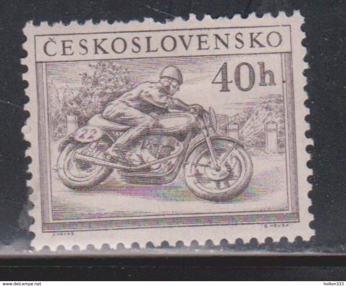 CZECHOSLOVAKIA Scott # 612 MH - Unused Stamps