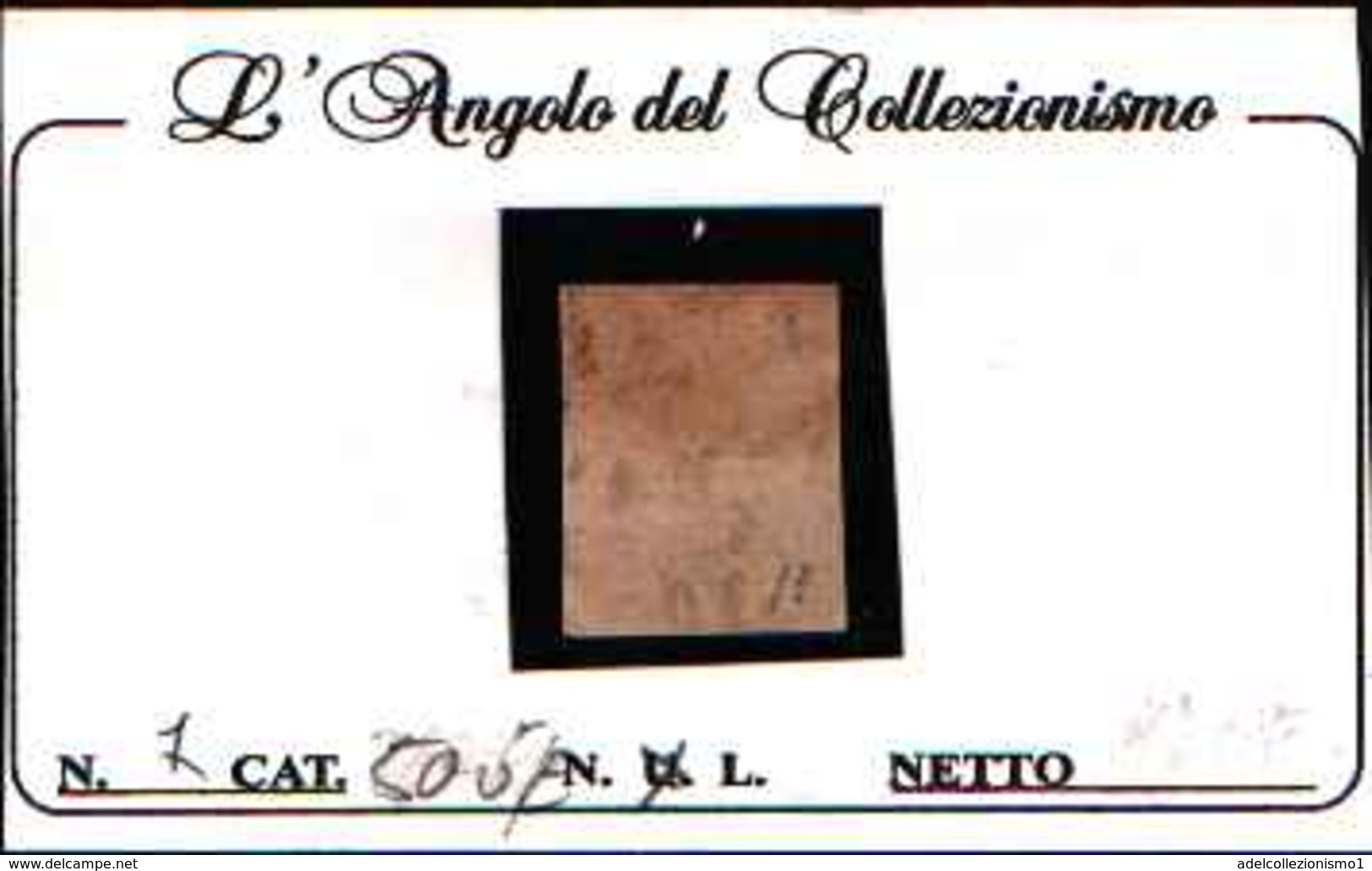 90795) PARMA- 15C.Giglio Borbonico, Stampa Colorata Su Carta Bianca - 1853 -usato - Parme