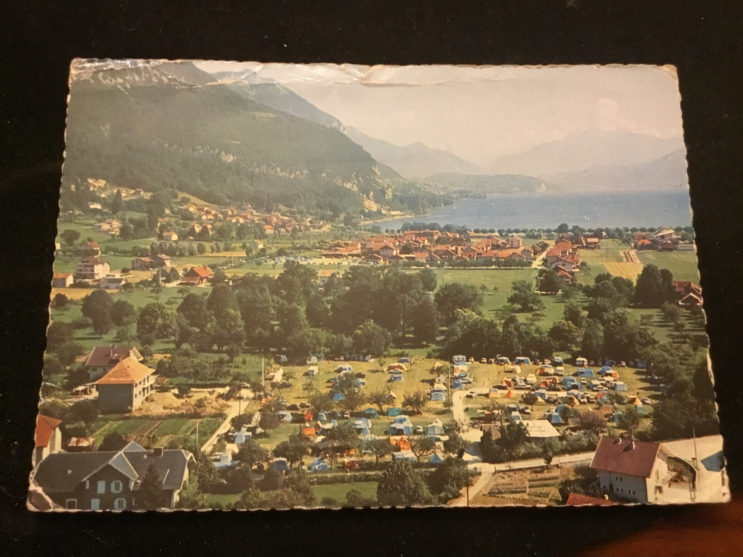 Annecy Le Vieux Les Campings Cpm - Annecy-le-Vieux