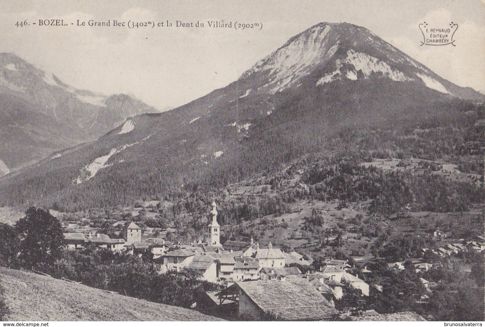 BOZEL - Le Grand Bec Et La Dent Du Villard - Bozel