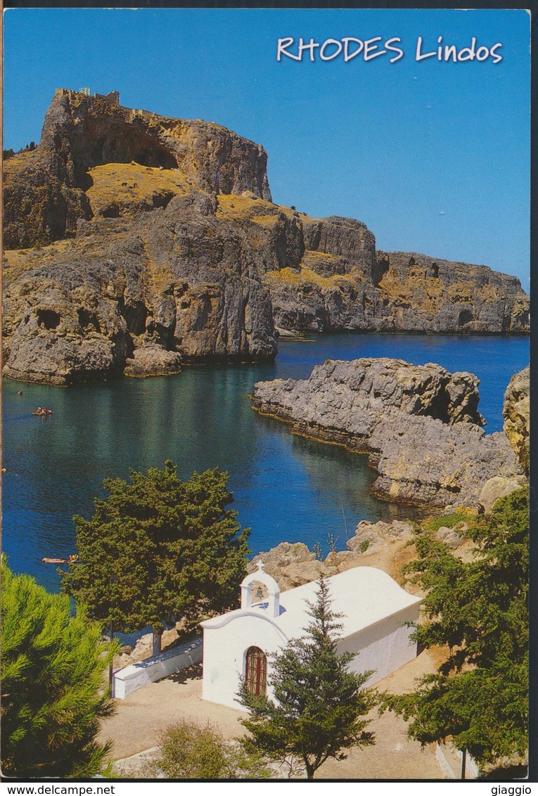 °°° GF602 - GREECE - RHODES LINDOS - 2009 With Stamps °°° - Grecia