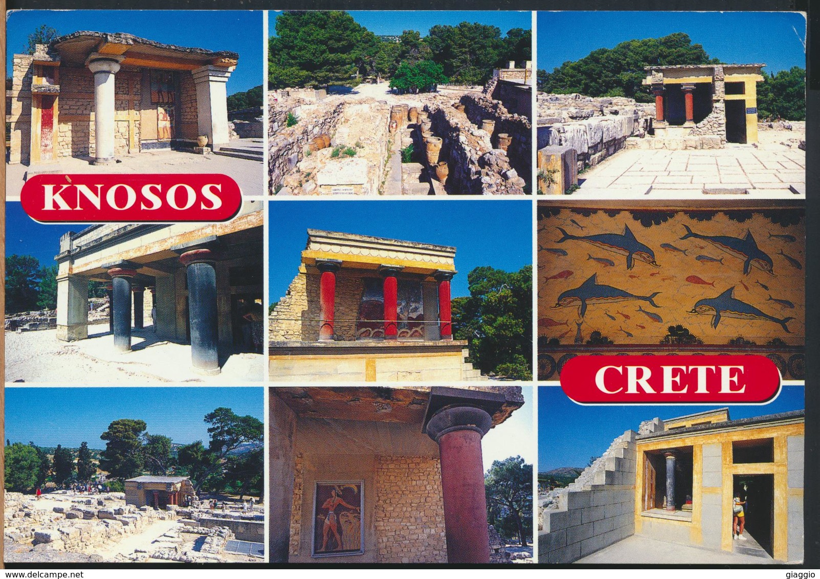 °°° GF605 - GREECE - CRETE KNOSOS - 2004 With Stamps °°° - Grecia