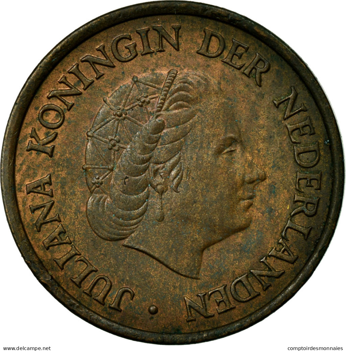 Monnaie, Pays-Bas, Juliana, 5 Cents, 1951, TTB, Bronze, KM:181 - 5 Cent