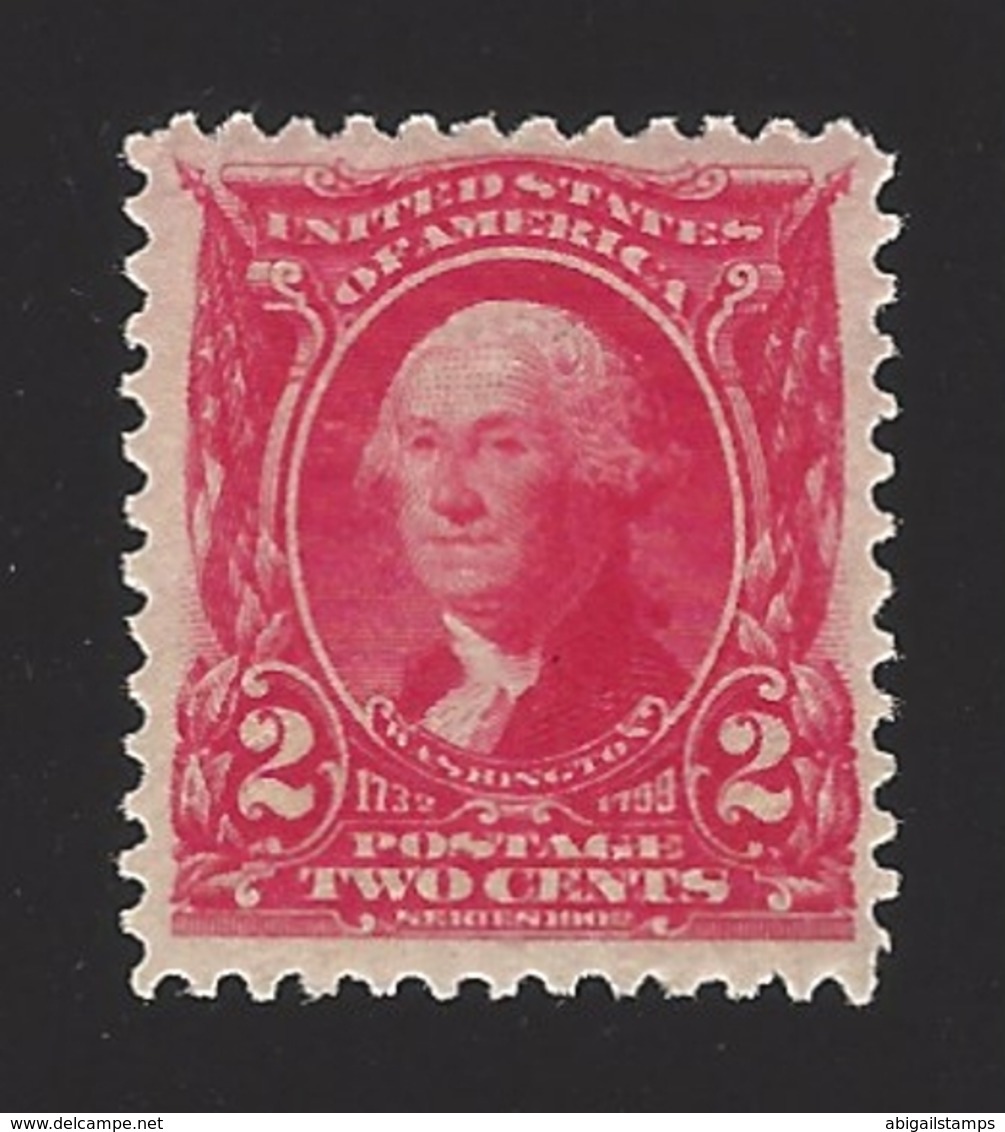 US #301 1902-03 Carmine Wmk 191 Perf 12 MNH F-VF SCV 37.50 - Unused Stamps