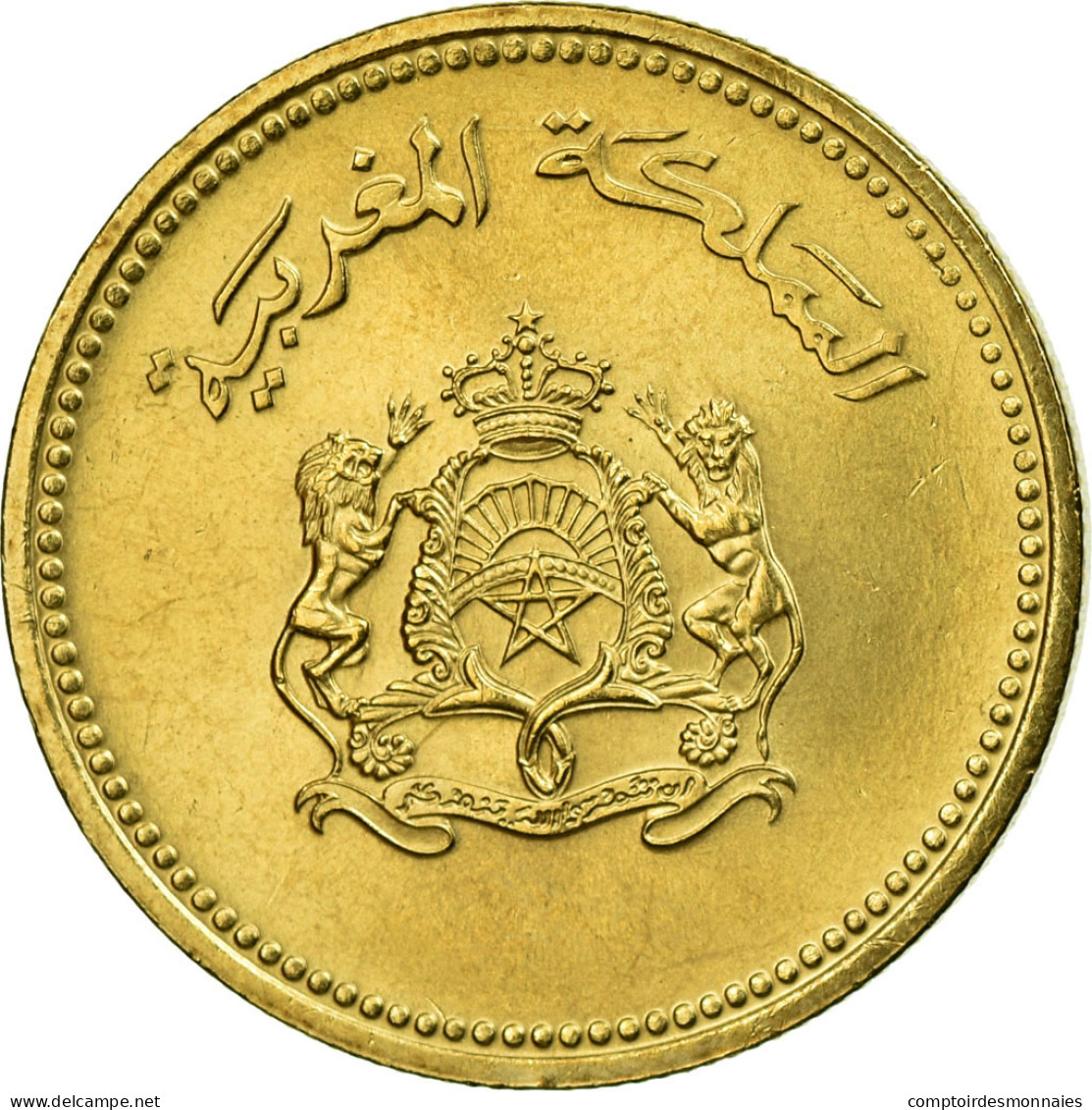 Monnaie, Maroc, Al-Hassan II, 10 Santimat, 1987, Paris, SUP, Aluminum-Bronze - Maroc