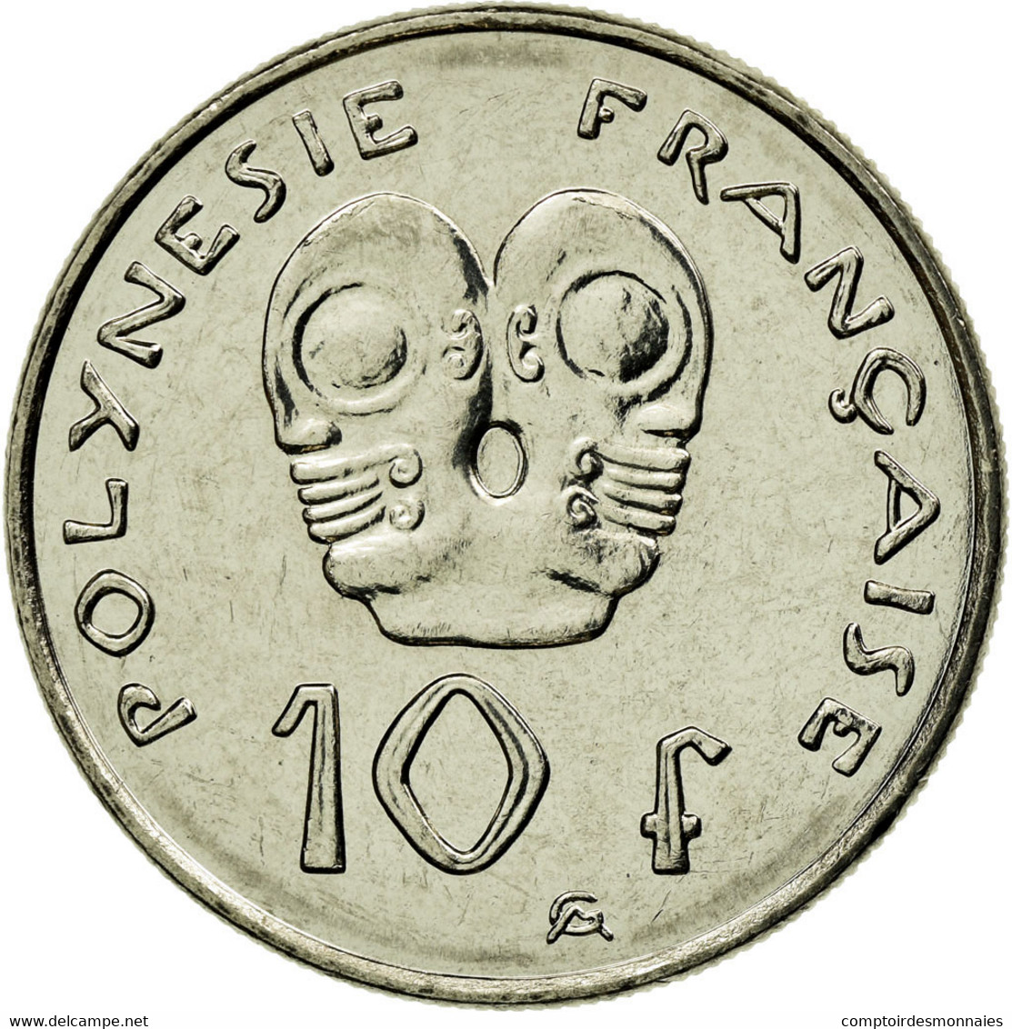 Monnaie, French Polynesia, 10 Francs, 2004, Paris, TTB, Nickel, KM:8 - Frans-Polynesië