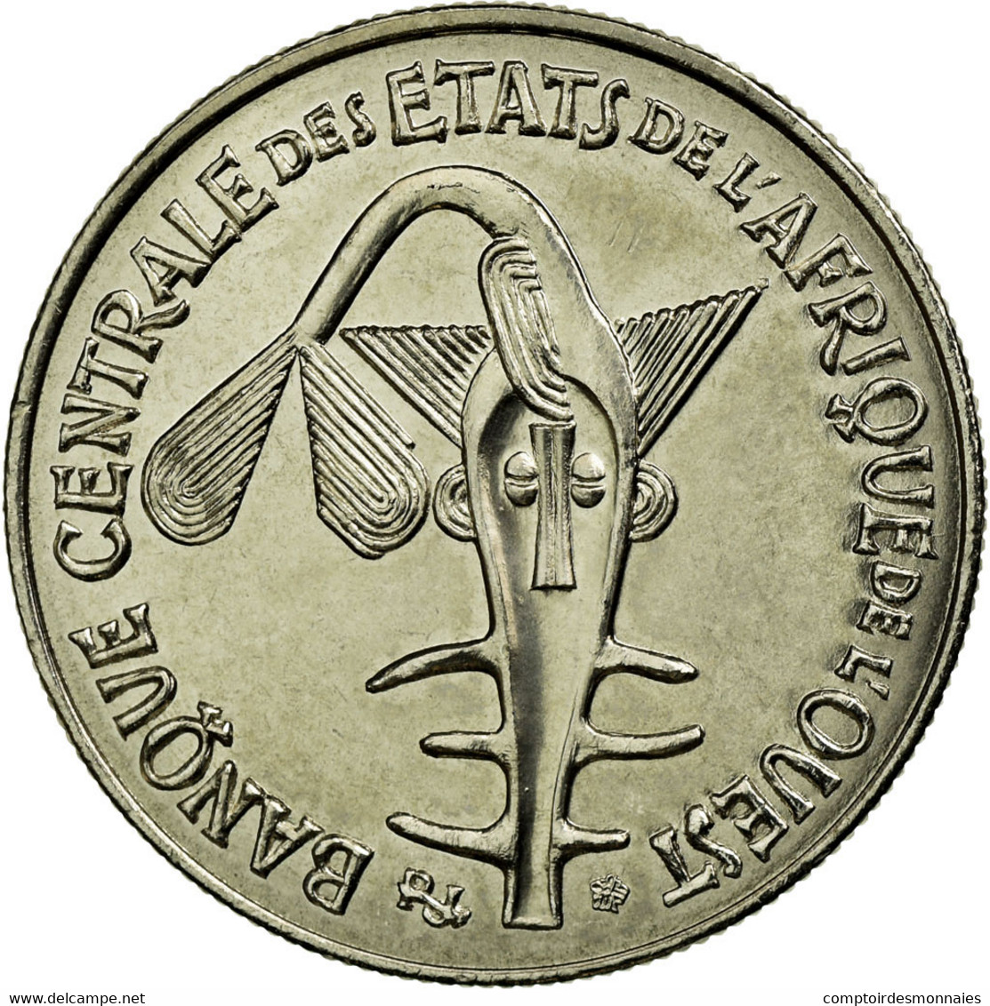 Monnaie, West African States, 50 Francs, 2004, SUP, Copper-nickel, KM:6 - Côte-d'Ivoire