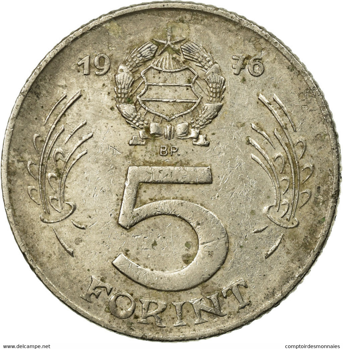 Monnaie, Hongrie, 5 Forint, 1976, TB+, Nickel, KM:594 - Hongrie