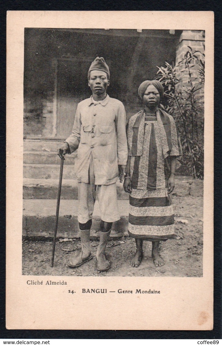 CENTRAFRIQUE - BANGUI - Genre Mondaine - Cliché Almeida - Centrafricaine (République)