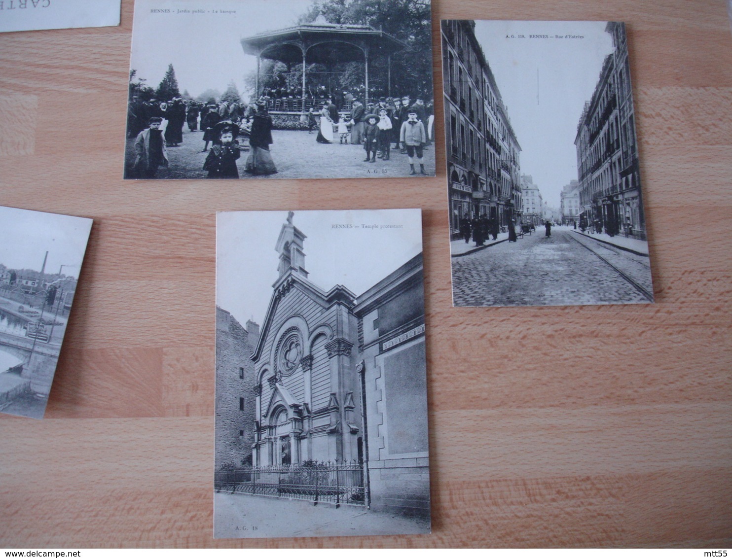 Lot 21 Cartes Rennes Rue Animation Vue Generale Tout En Photo - Rennes