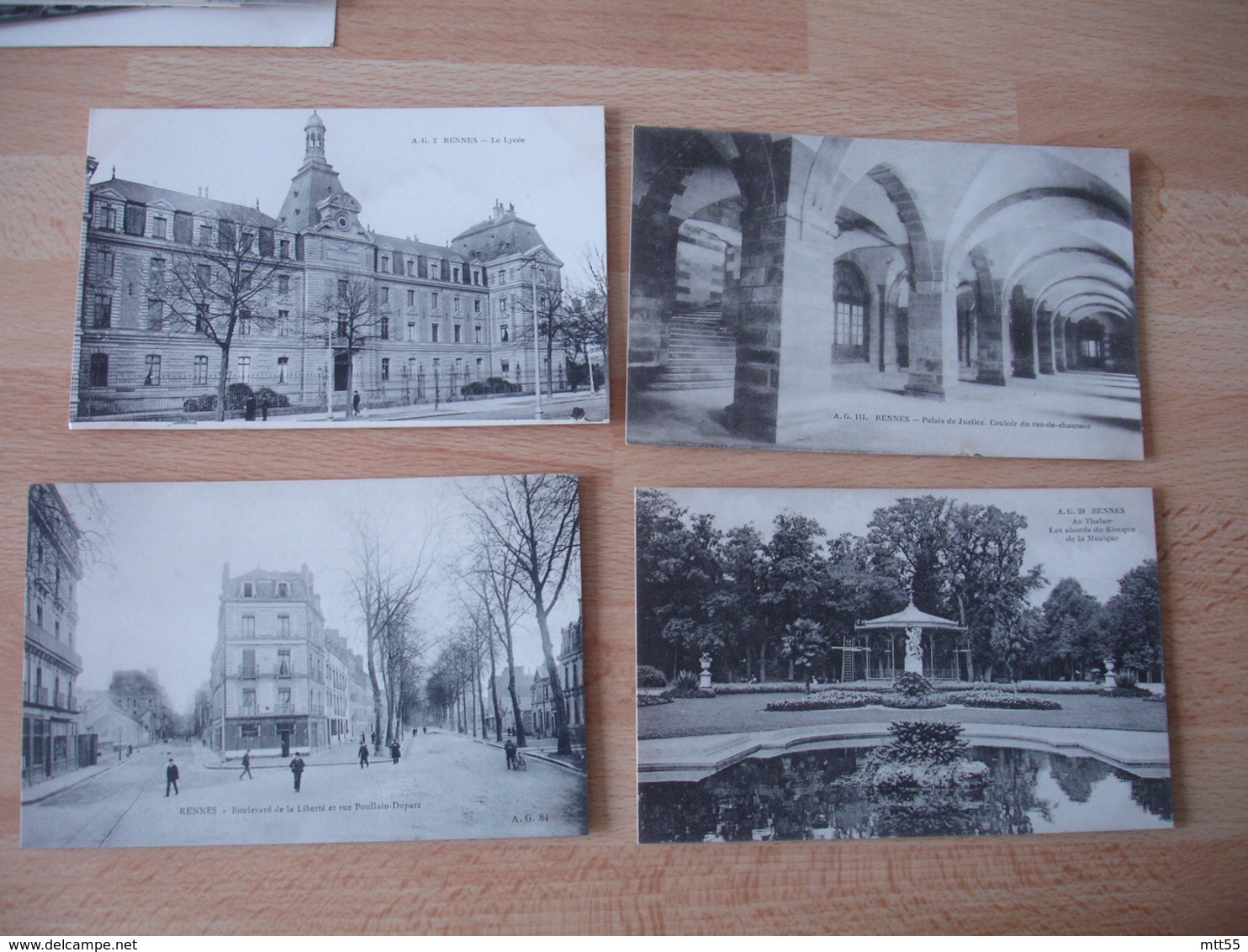 Lot 21 Cartes Rennes Rue Animation Vue Generale Tout En Photo - Rennes