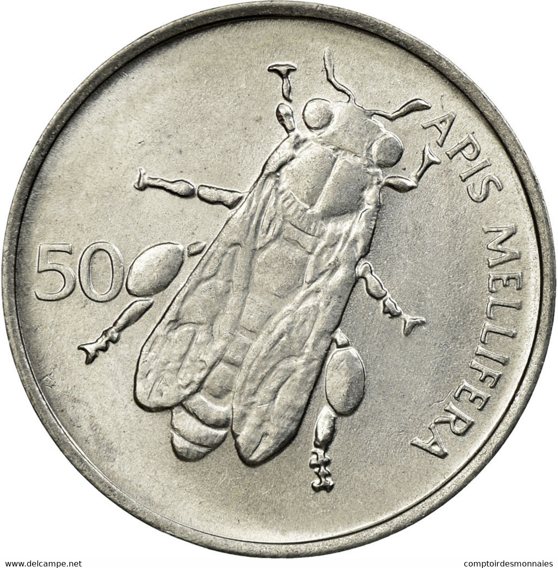 Monnaie, Slovénie, 50 Stotinov, 1992, SUP, Aluminium, KM:3 - Slovénie