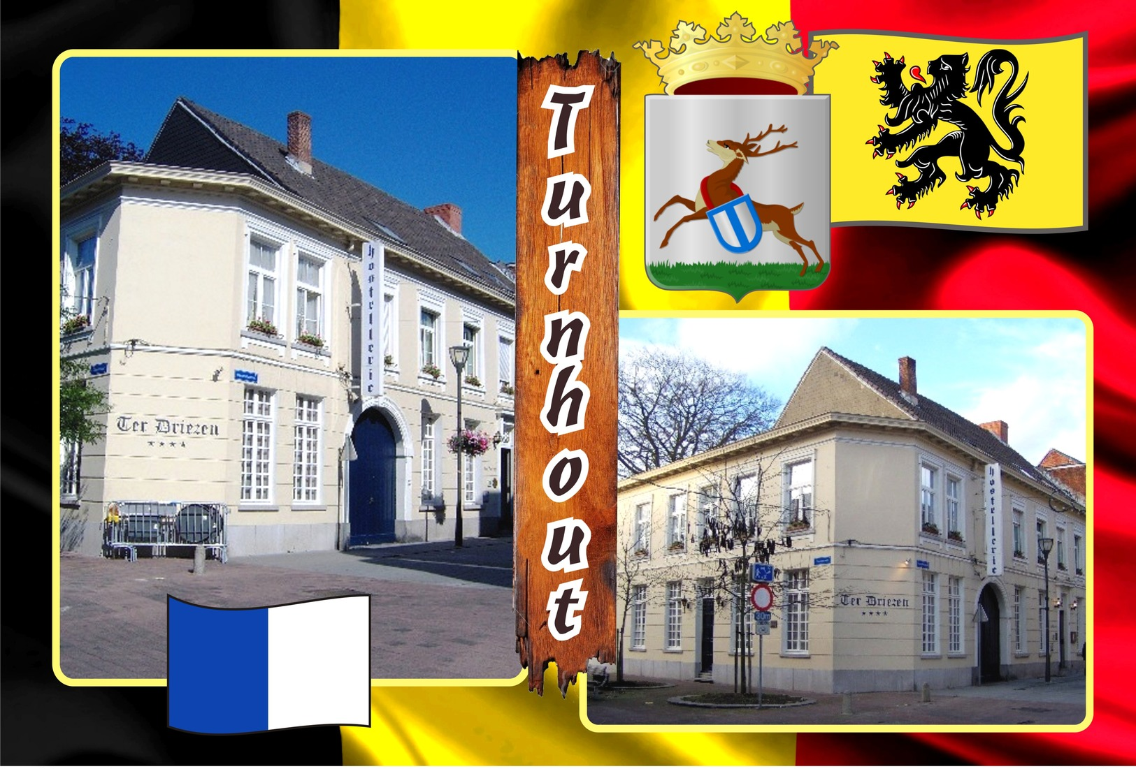 Postcards, REPRODUCTION, Municipalities of Belgium, Turnhout, duplex 140 to 187 - set of 48 pcs.