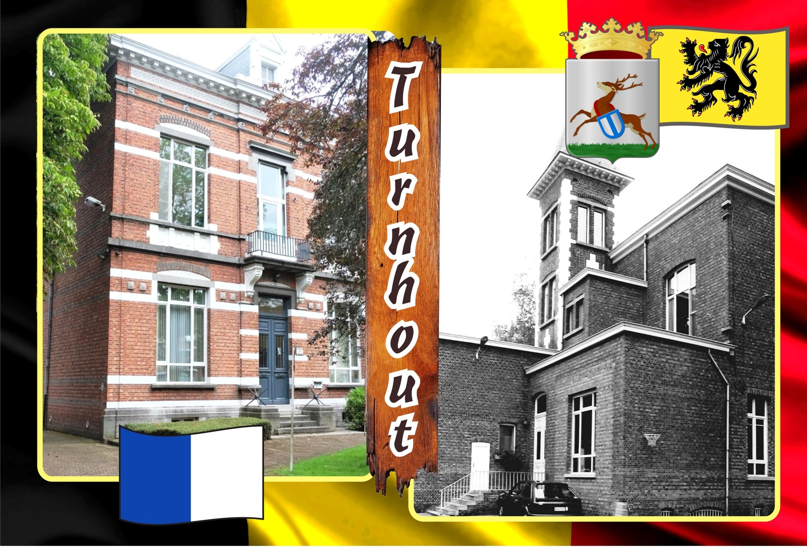 Postcards, REPRODUCTION, Municipalities of Belgium, Turnhout, duplex 140 to 187 - set of 48 pcs.