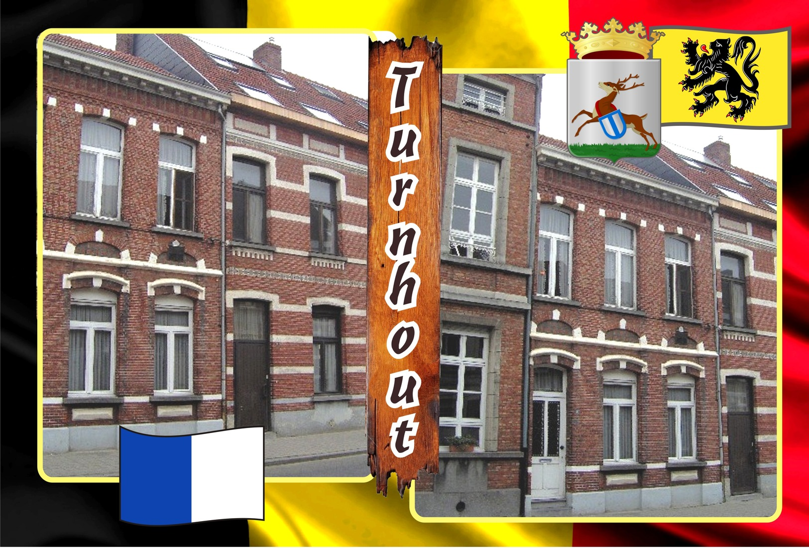 Postcards, REPRODUCTION, Municipalities of Belgium, Turnhout, duplex 140 to 187 - set of 48 pcs.