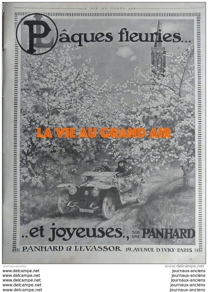 1913 LA VIE AU GRAND AIR - NUMÉRO DOUBLE CONSACRÉ A L'EDUCATION PHYSIQUE 32 PAGES - 200 CLICHÉS - Autres & Non Classés