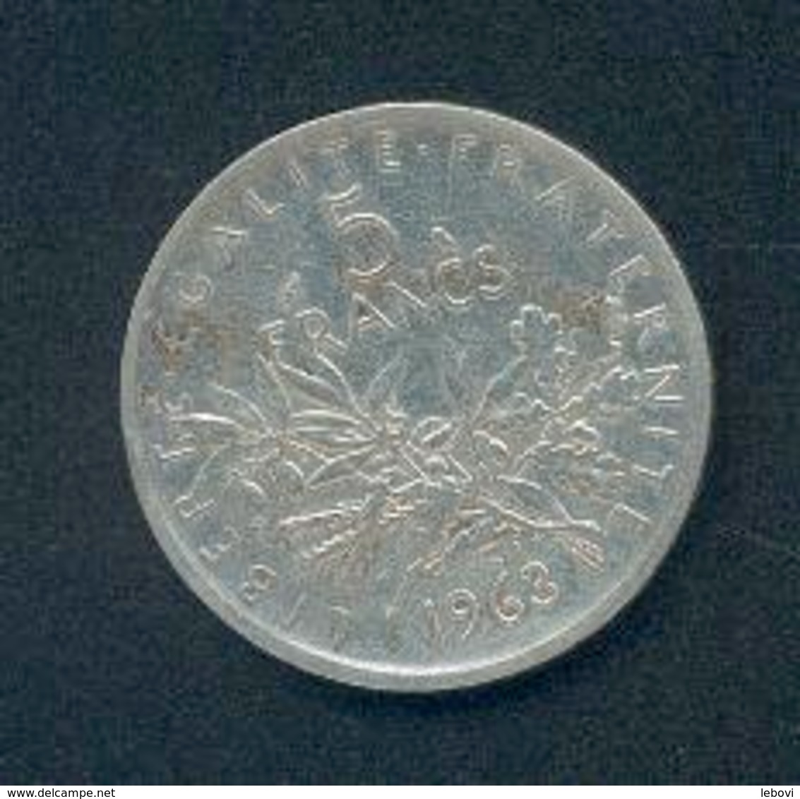 FRANCE - 5 Francs 1963 Argent - Autres & Non Classés