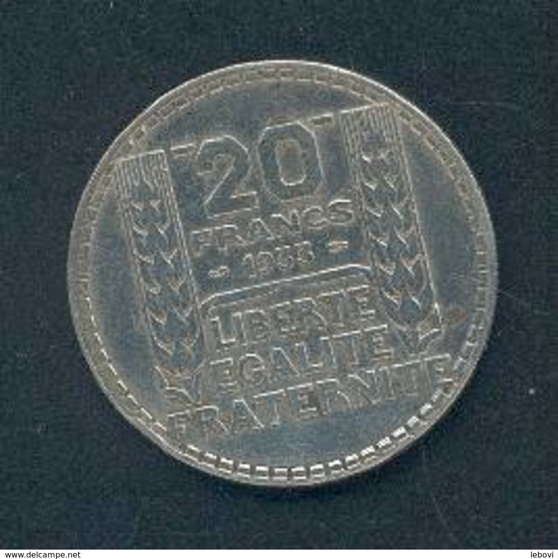 FRANCE -20 Francs 1933 - Autres & Non Classés