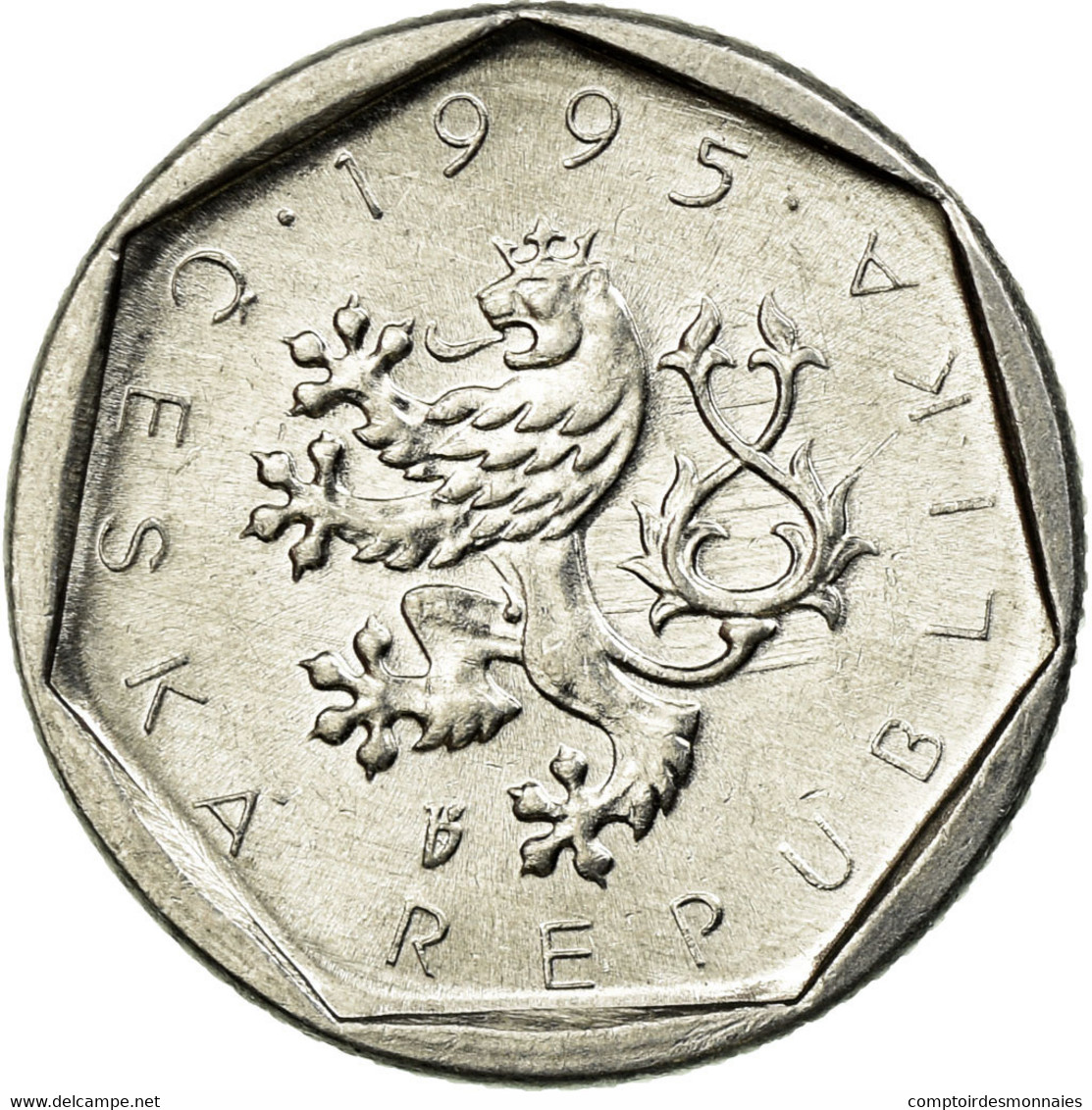 Monnaie, République Tchèque, 20 Haleru, 1995, TTB, Aluminium, KM:2.1 - Tchéquie