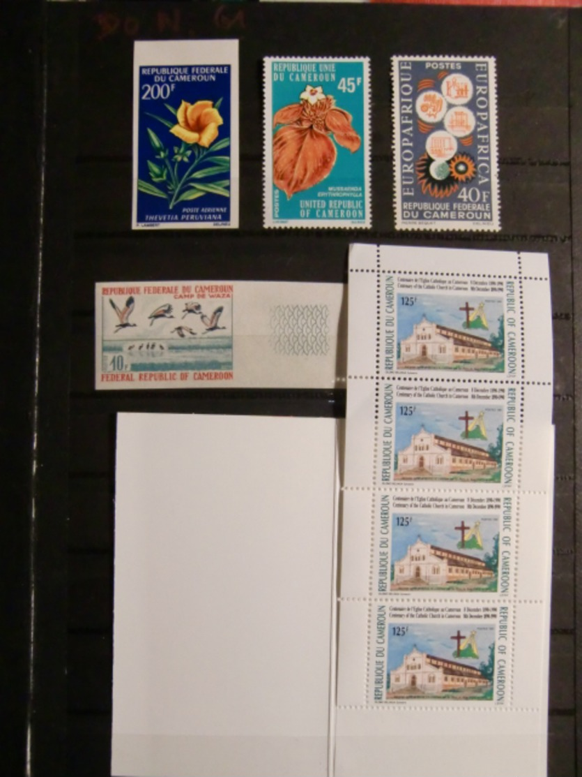 AFRIQUE MODERNES TIMBRES NEUFS DONT NON DENTELES BLOCS CARNETS TIMBRES OR EPREUVES DE LUXE...