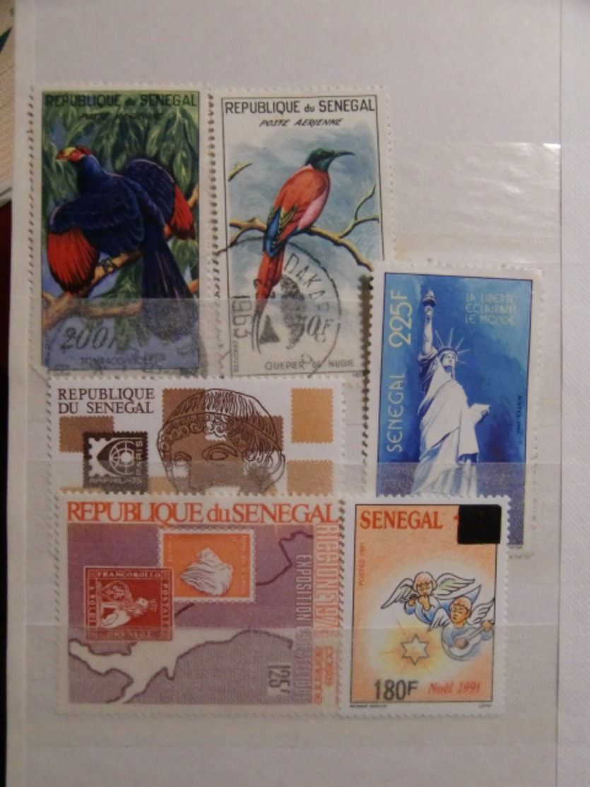 AFRIQUE MODERNES TIMBRES NEUFS DONT NON DENTELES BLOCS CARNETS TIMBRES OR EPREUVES DE LUXE...