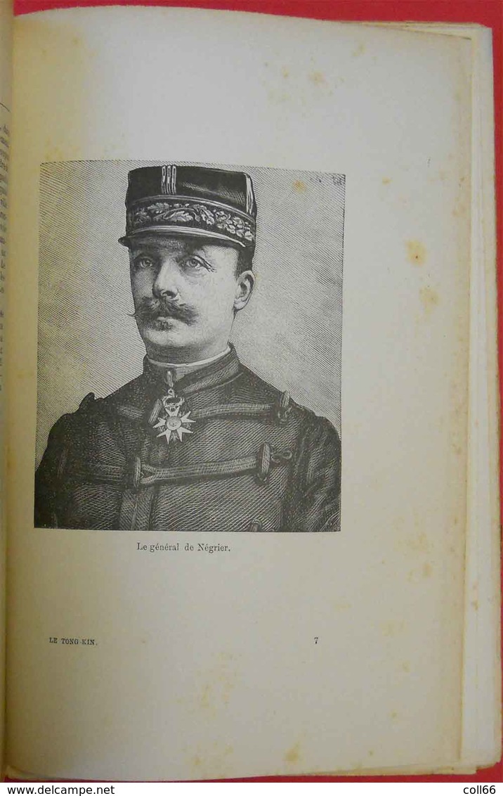 1892 livre book Le Tong-King Tonkin par E.Petit editeurs H.Lecène & H.Oudin Paris 25.3x17cm 240 pages 602gr