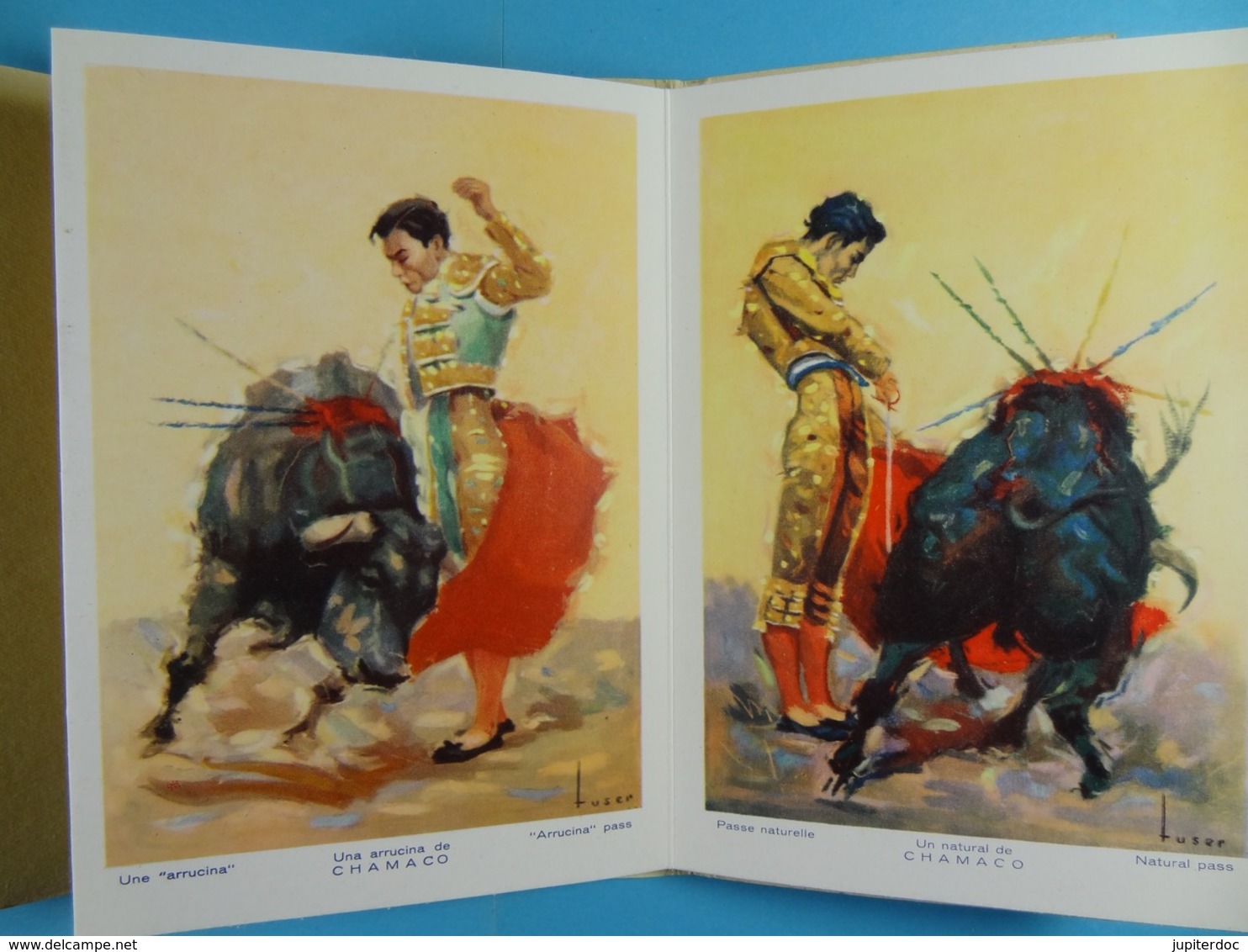 Carnet De 10 CPA Chamaco Le Grand Torero - Corrida