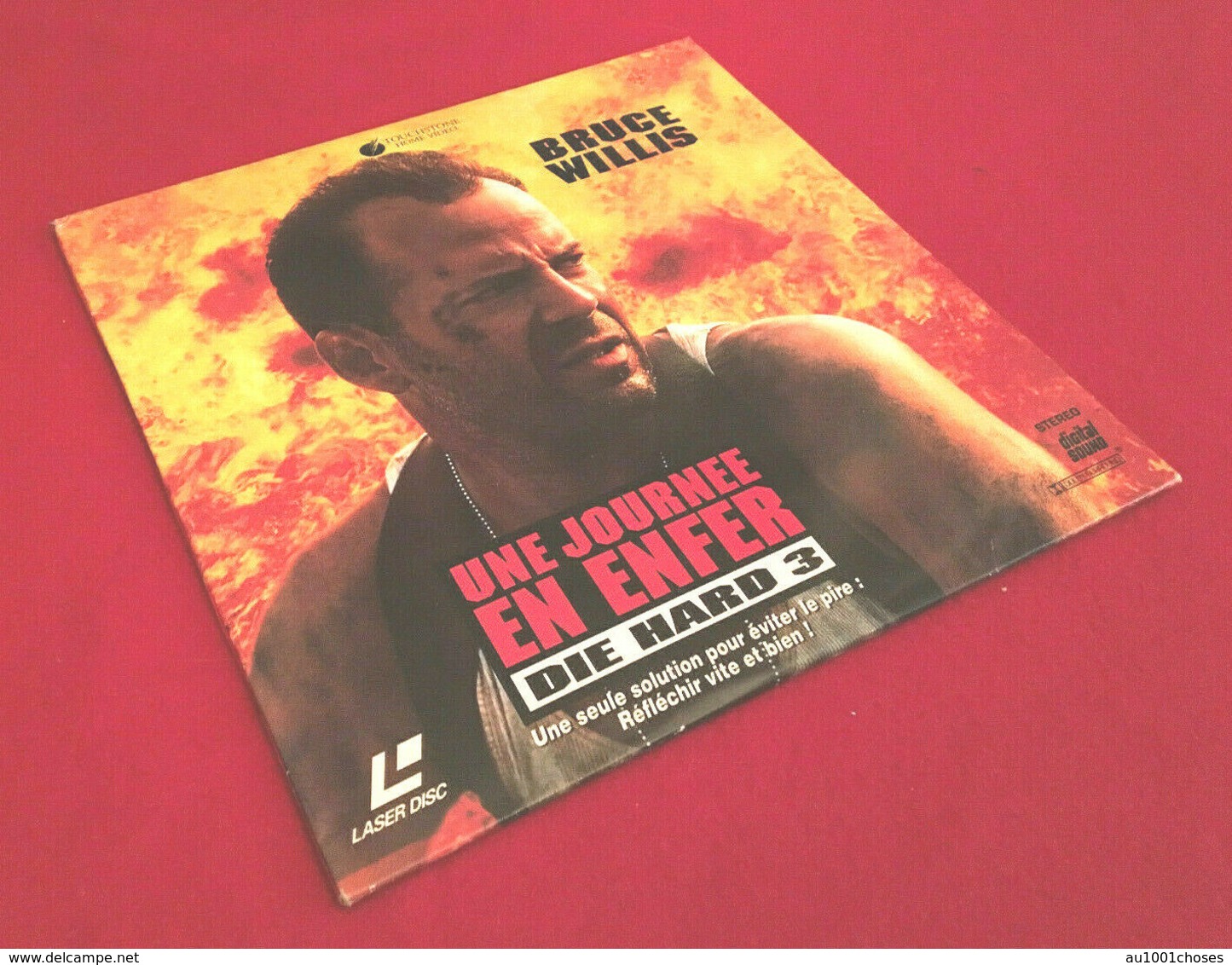 Laser Disc Buce Willis Une Journée En Enfer Die Hard 3 (1995) - Otros