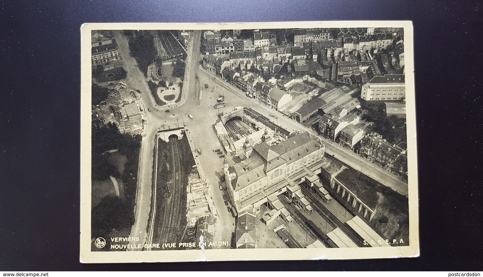 VERVIERS / LA GARE CENTRALE  Aerial View - Verviers