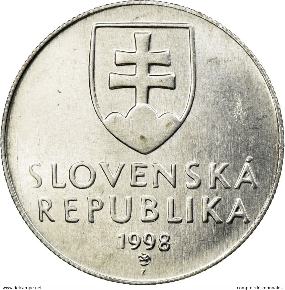 Monnaie, Slovaquie, 20 Halierov, 1998, TTB, Aluminium, KM:18 - Eslovaquia