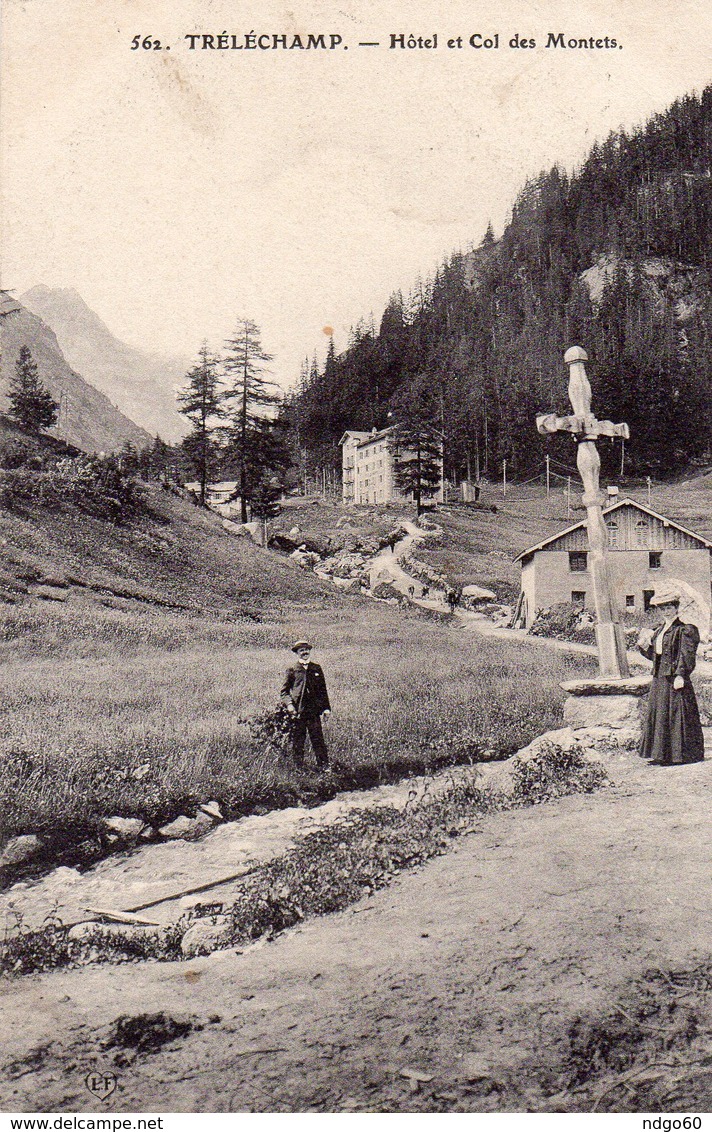 / Tréléchamp - Hôtel Et Col Des Montets - Autres & Non Classés