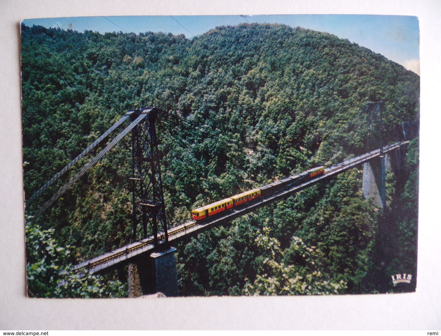 66 VIADUC FERROVIAIRE De VILLEFRANCHE-de-CONFLENT à MONT-LOUIS Pont GISCIARD Eiffel Ligne S.N.C.F. Autorail Micheline - Autres & Non Classés