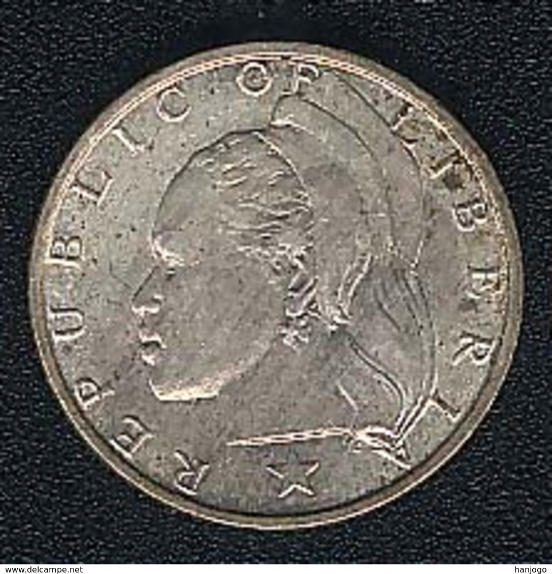 Liberia, 10 Cents 1960, Silber, AUNC - Liberia