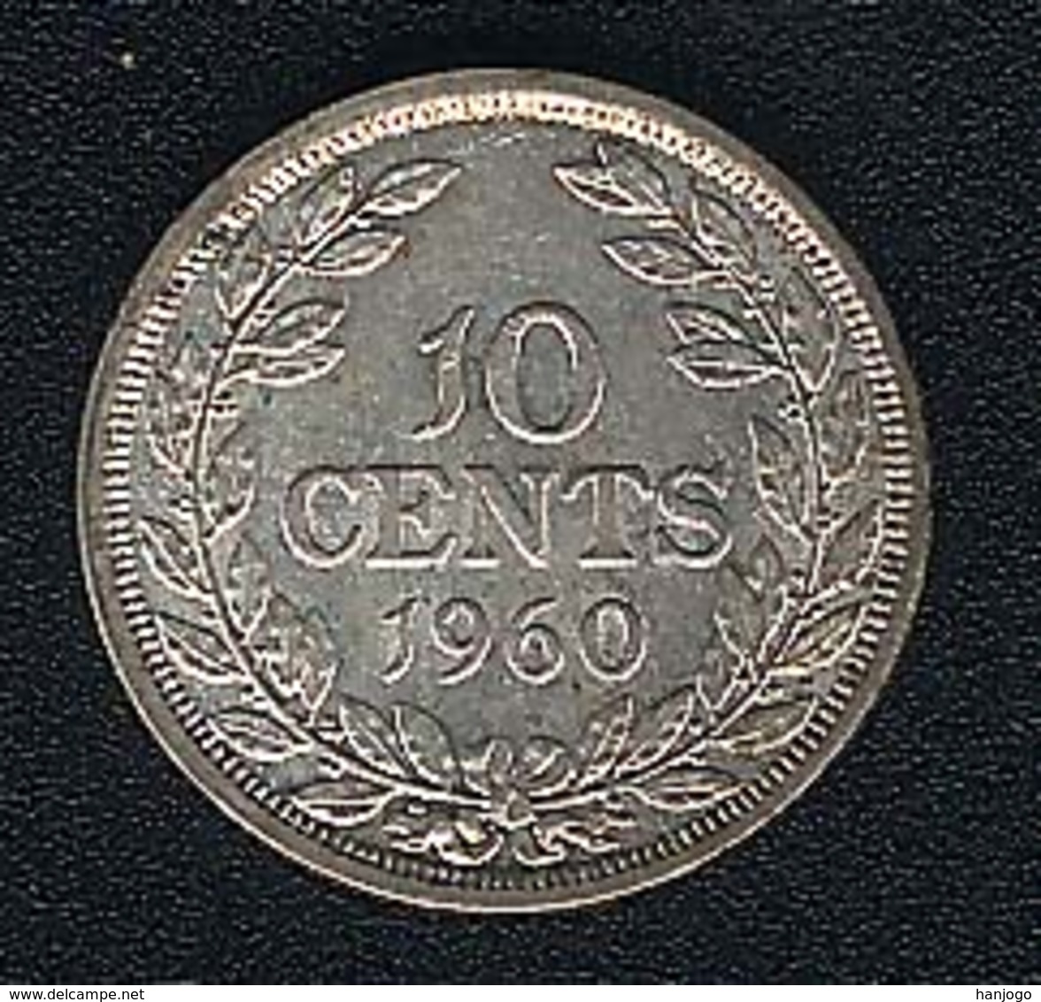 Liberia, 10 Cents 1960, Silber, AUNC - Liberia