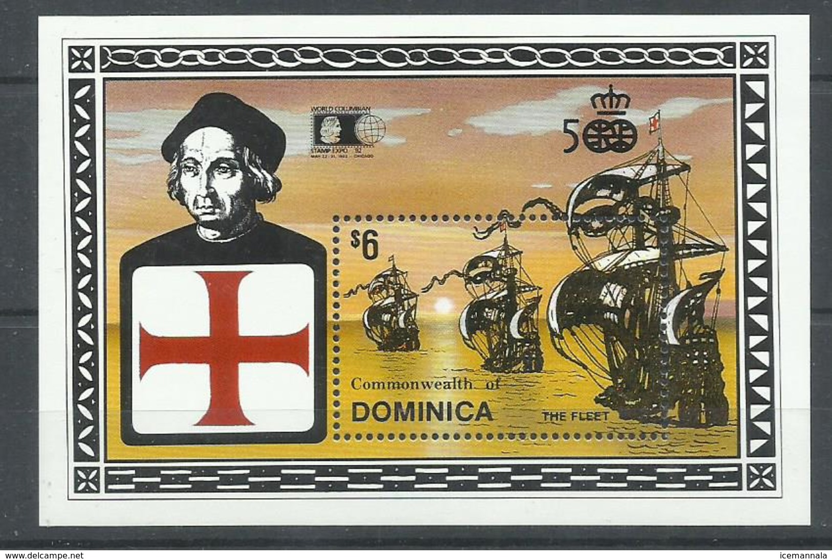 DOMINICA YVERT H/B 205   MNH  ** - Dominica (1978-...)