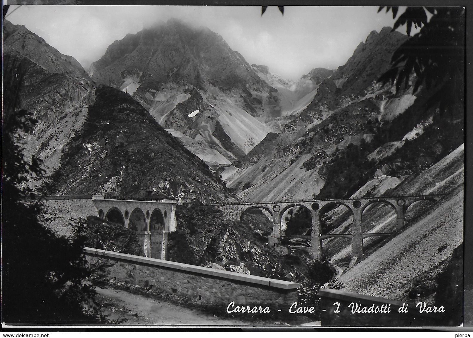 TOSCANA -CARRARA - CAVE - I VIADOTTI DI VARA - FOTOCELERE TORINO . NUOVA - Carrara