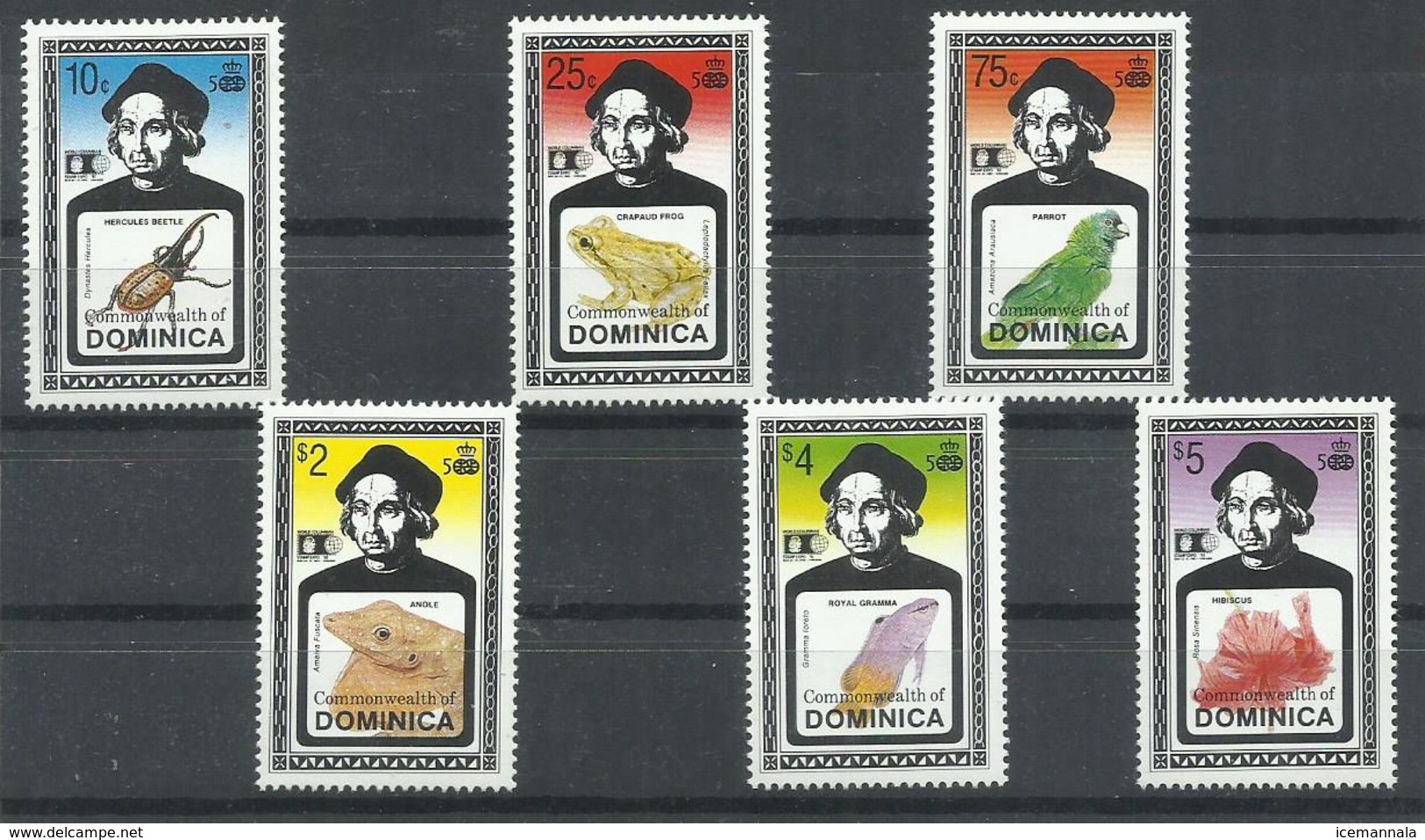 DOMINICA YVERT  1371/76    MNH  ** - Dominica (1978-...)