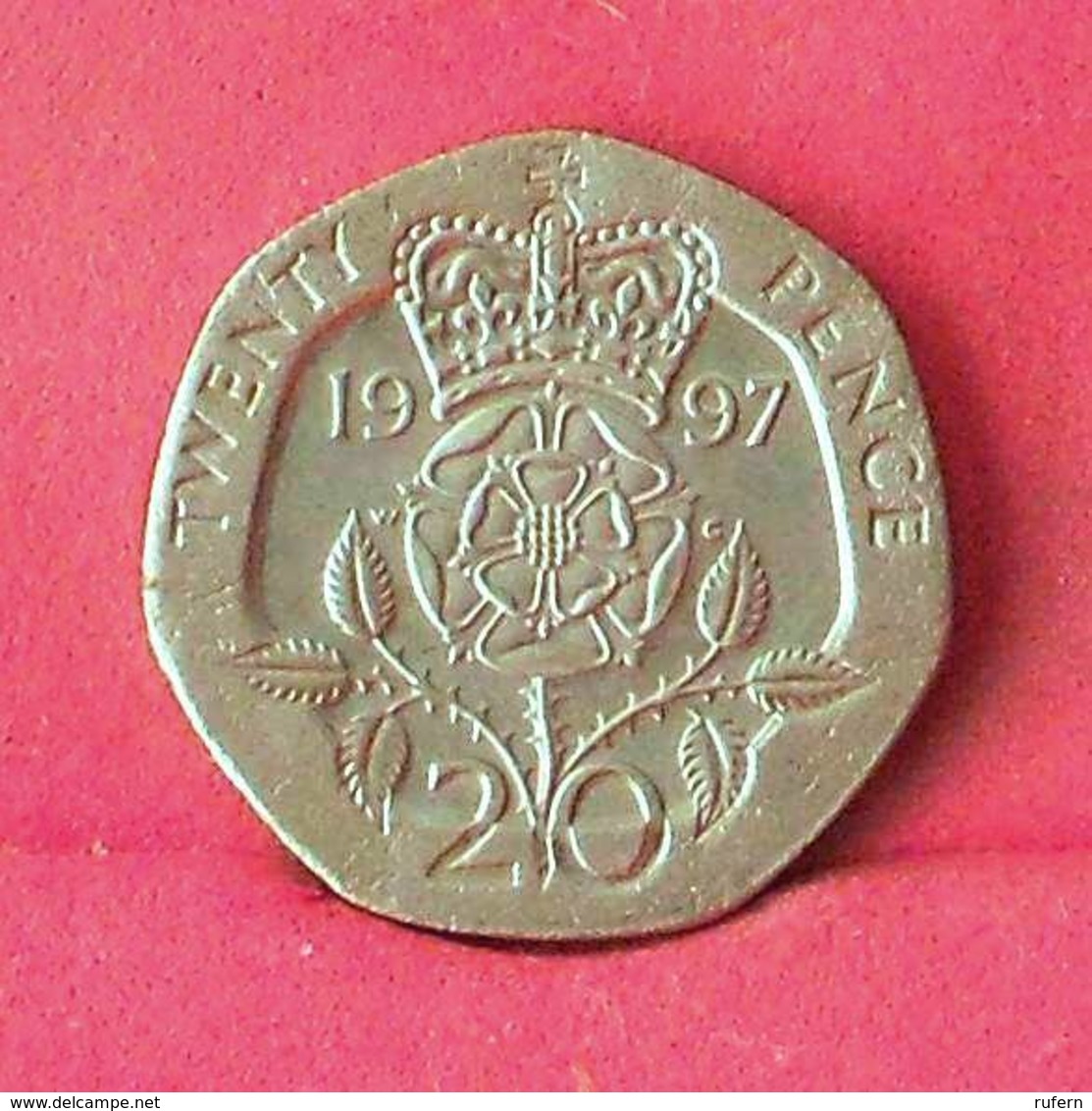 GREAT BRITAIN 20 PENCES 1997 -    KM# 939 - (Nº27581) - 20 Pence