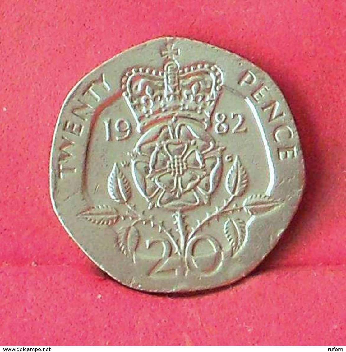 GREAT BRITAIN 20 PENCES 1982 -    KM# 931 - (Nº27583) - 20 Pence