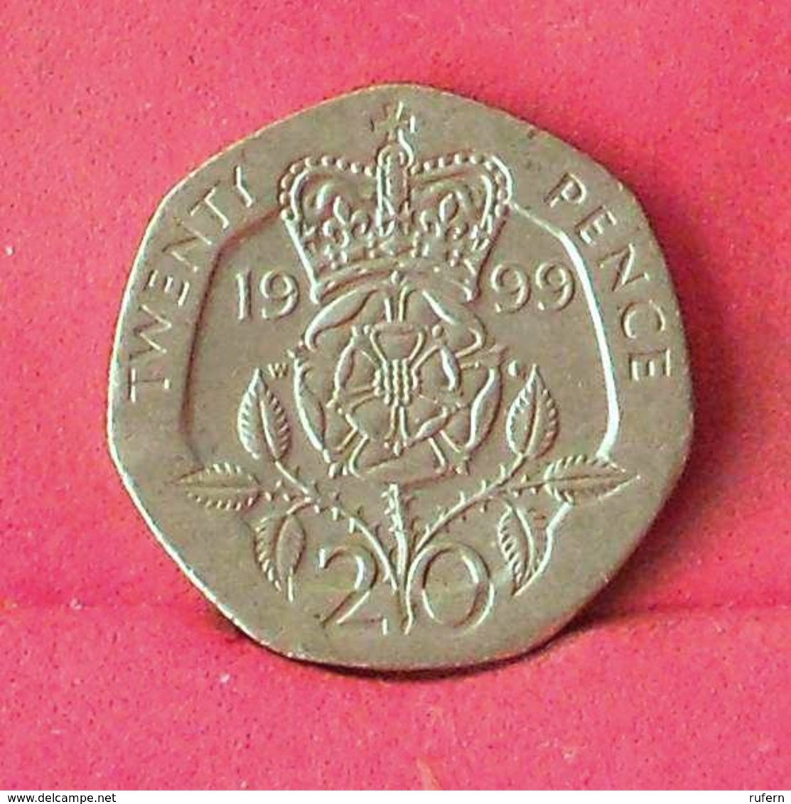 GREAT BRITAIN 20 PENCES 1999 -    KM# 990 - (Nº27584) - 20 Pence
