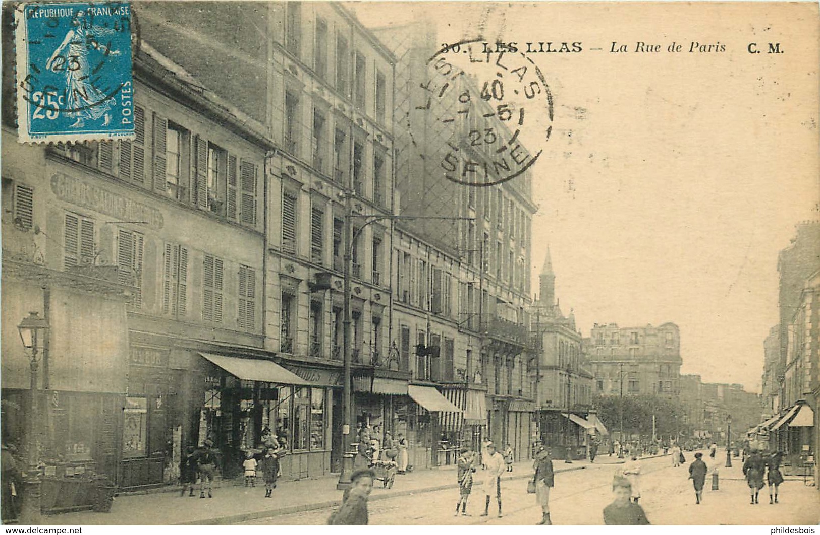 SEINE SAINT DENIS  LES LILAS  La Rue De Paris - Les Lilas