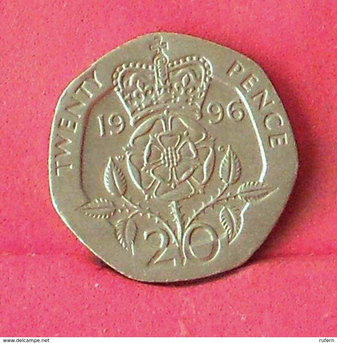 GREAT BRITAIN 20 PENCES 1996 -    KM# 939 - (Nº27589) - 20 Pence