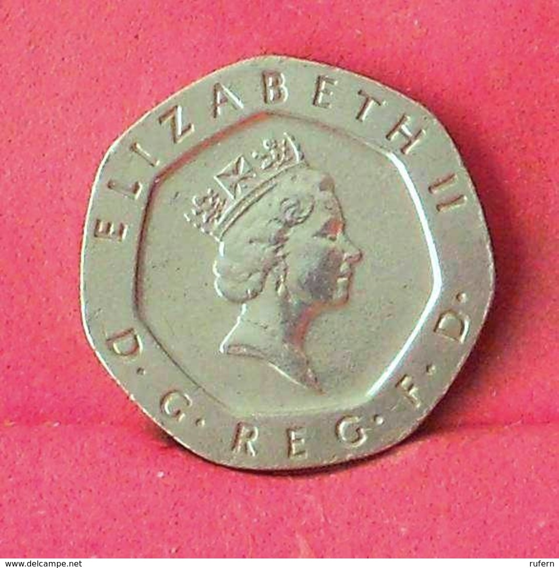 GREAT BRITAIN 20 PENCES 1987 -    KM# 9,39 - (Nº27590) - 20 Pence