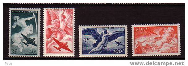 FRANCE-P.A.N°16/19** MYTHOLOGIE - 1927-1959 Nuovi