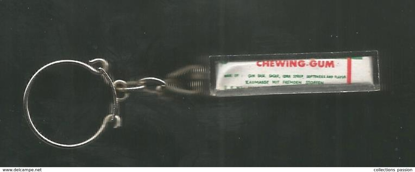 Porte Clefs , Clés , Chewing Gum , WIGG , ,2 Scans , Frais 1.95 E - Portachiavi