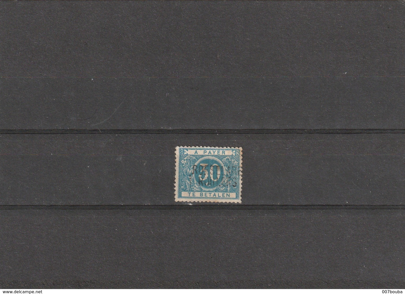 Belgique COB N° TX15A (sur Charnière) - Surcharge Roulers Roeselare - Timbres