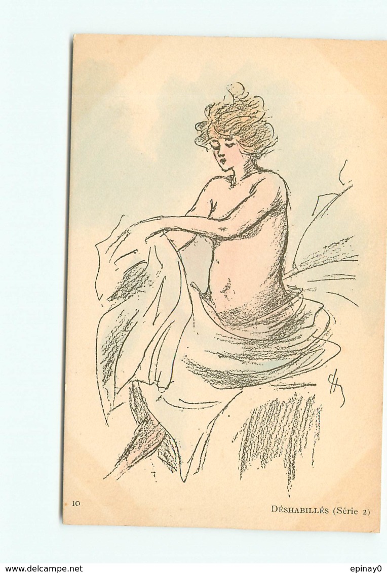 ILLUSTRATEUR - Henri BOUTET - Art Déco - Art Nouveau - Femme Nue - Nu - Nude - Boutet