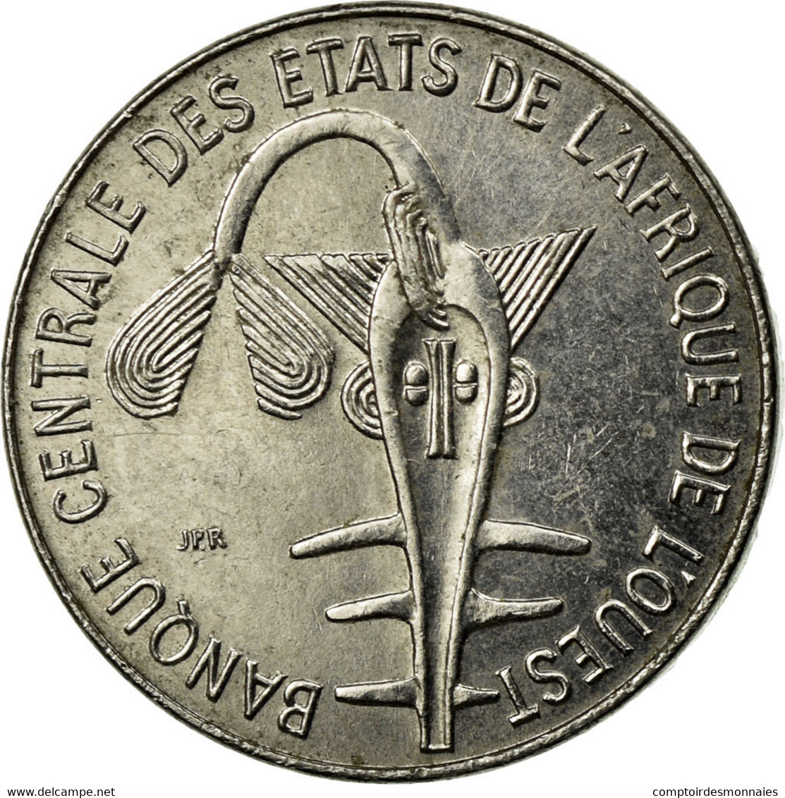 Monnaie, West African States, Franc, 1977, TTB, Steel, KM:8 - Côte-d'Ivoire