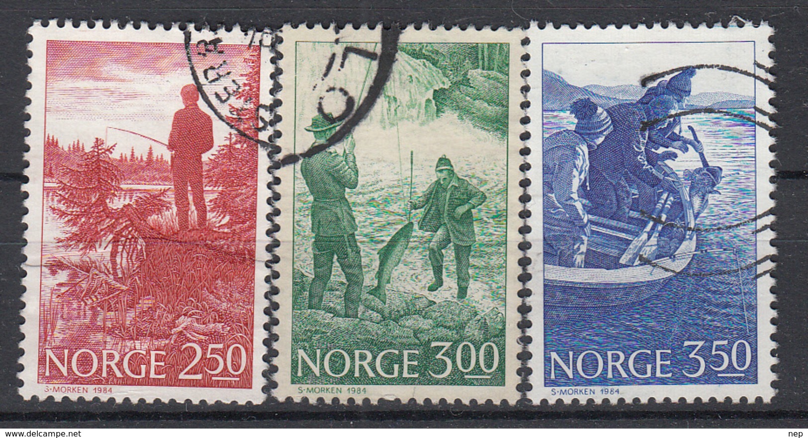 NOORWEGEN - Michel - 1984 - Nr 899/01 - Gest/Obl/Us - Oblitérés